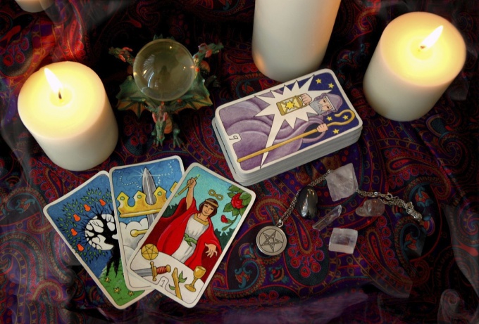 Masti av junior arcane Tarot