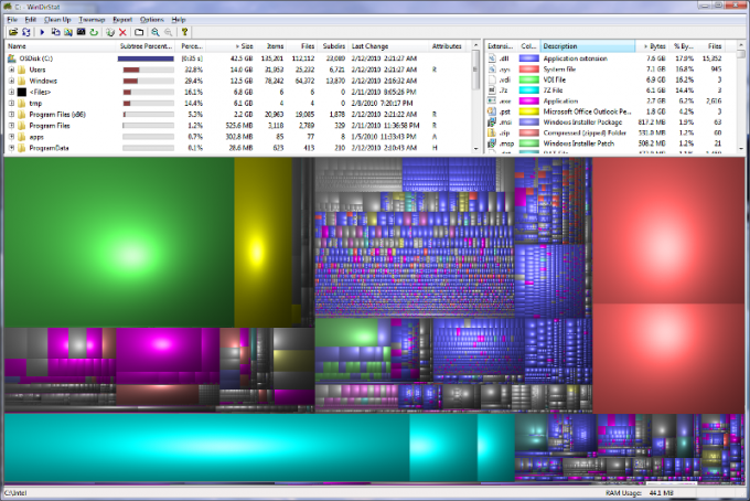 WinDirStat-programmet