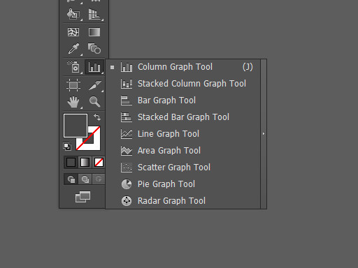 Verktyg för att arbeta med grafik och arbetsytor i Adobe Illustrator