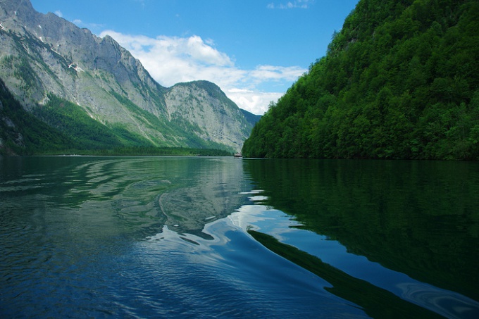 Fantastiska platser i Tyskland: Königssee